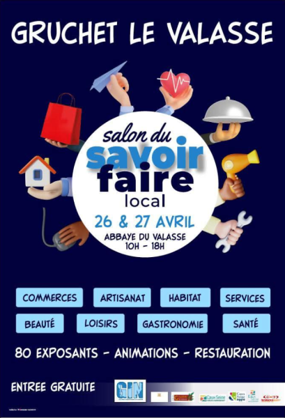 SALON DU SAVOIR FAIRE LOCAL A L'ABBAYE DU VALASSE