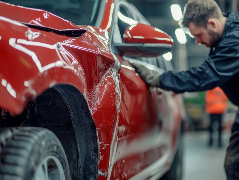 Prix remplacement aile avant froissée (Lillebonne) : comparaison des méthodes de dépose et repose certifiées pour garantir la sécurité du véhicule.